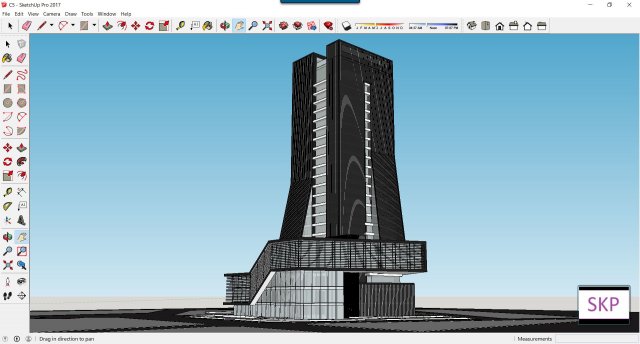 Sketchup Cityscape C5 3D Model