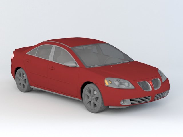 Pontiac G6 Sedan 3D Model