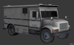 Armered Truck 3D Model