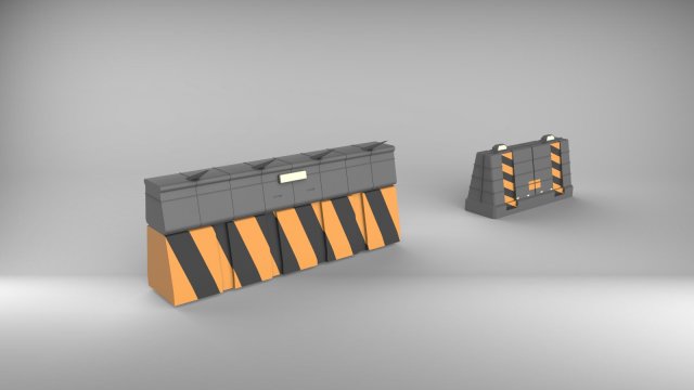 Road Barrie 3D Model