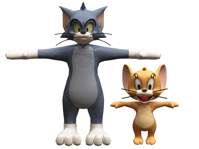Tom and jerry 3D Model