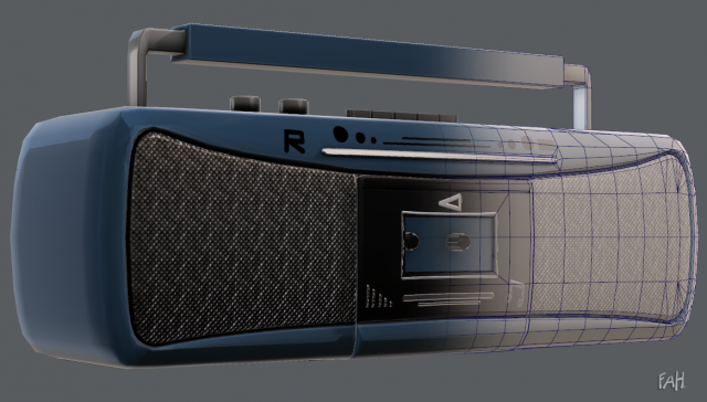 Radio V01 3D Model