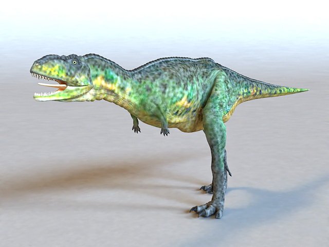 Animated Dinosaur 3D Model 