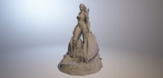 Statuette – diana 3d print model 3D Model