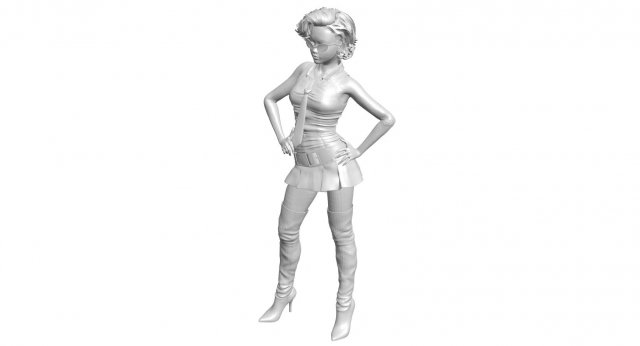 Woman barbie 3D Model