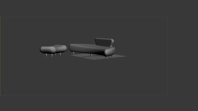 The original sofa 3D Model
