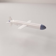 Tomahawk Cruise Missile 3D Model