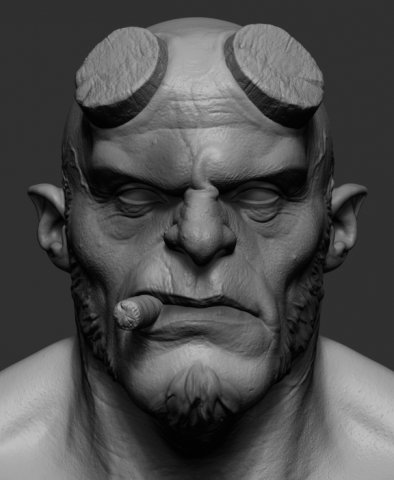 Hellboy v3 3D Model