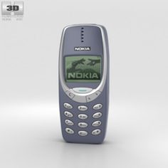 Nokia 3310 3D Model