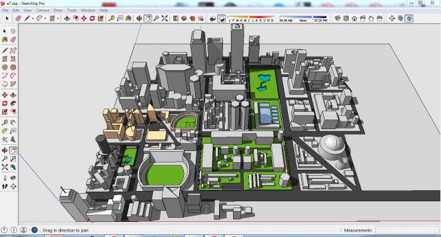 City 3d sketchup – 7 3D Model