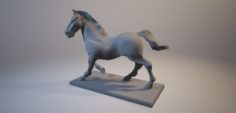 Statuette – Horse figurine 3d print model 3D Model