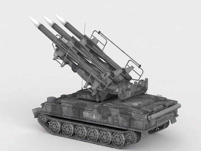 Missile System 3D Model