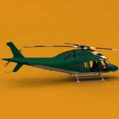 Agusta A119 Koala Skyline 3D Model