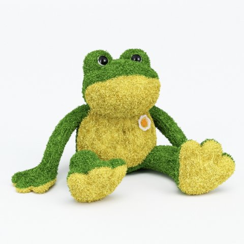 Frog toy 3D Model