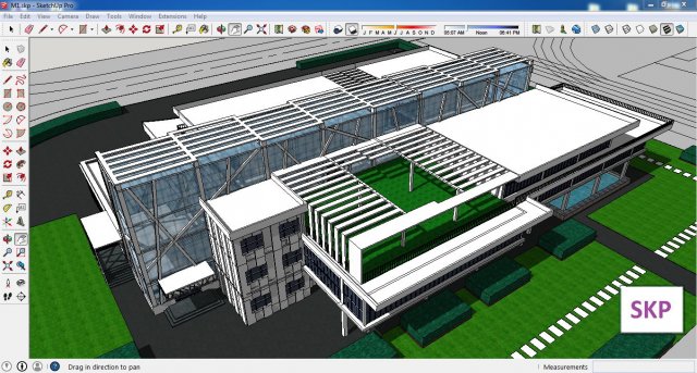 Sketchup Library M1 3D Model