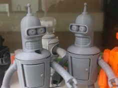 Bender fan robot 3D Model