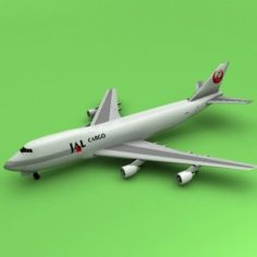 Jal Cargo 747 3D Model