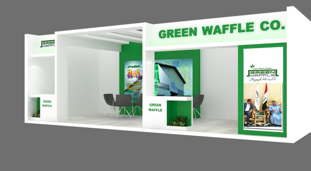 Exhibition stand 19 3D Model