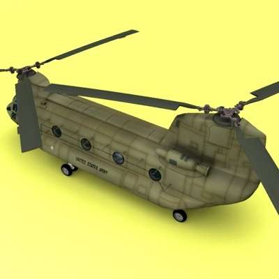 Ch-47 US Army 3D Model