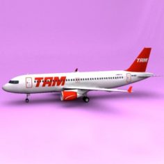 A320 TAM 3D Model