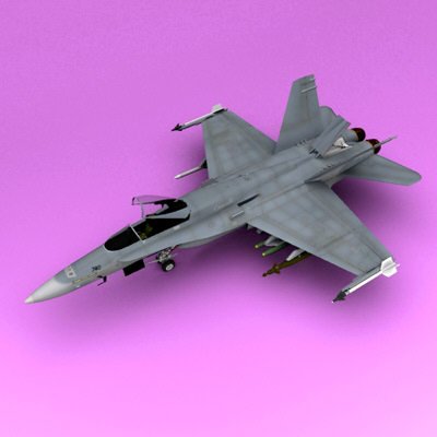 Cf-18 3D Model