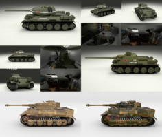 Eastern Front Armor Pack with Interior v2 3D Model
