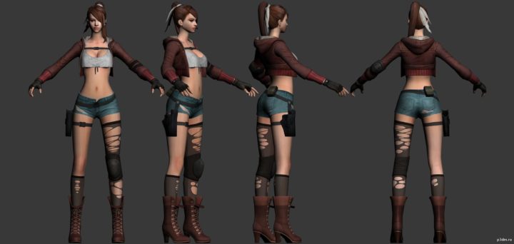 Xiah 3D Model