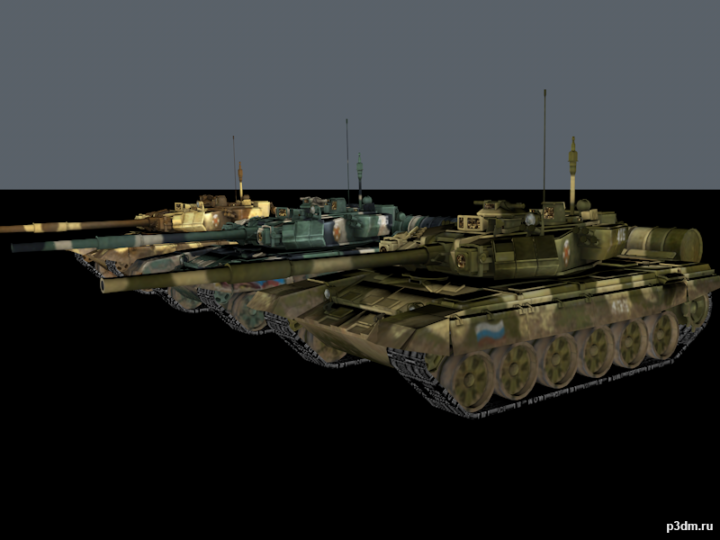 T-90A “Владимир” 3D Model