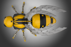 Robotic Bee 3D Model