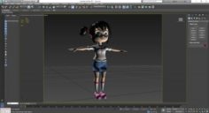 Zoey 3d character model – A30 3D Model