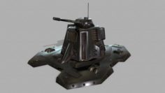 Missile Turret 3D Model