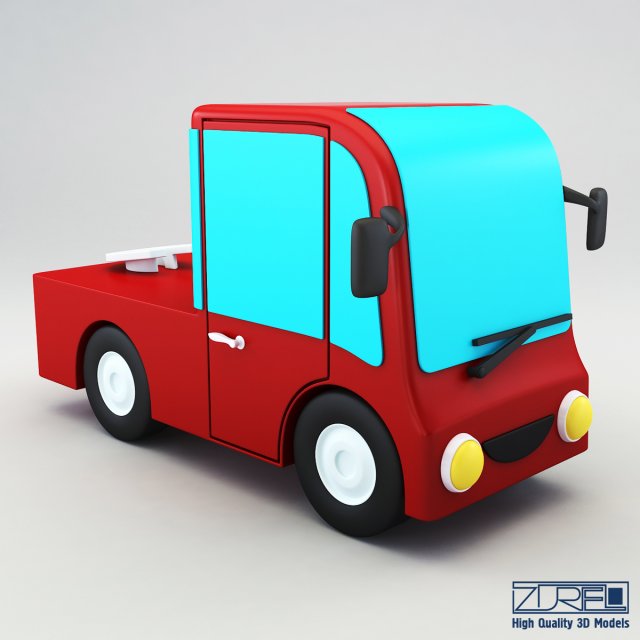 Truck v 2 3D Model