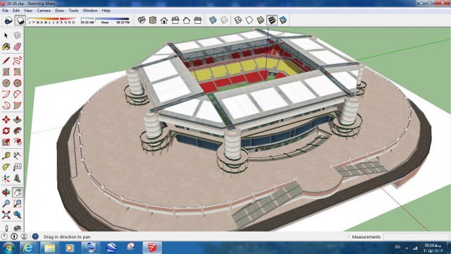 Sport 3d Stadium sketchup – 4 3D Model