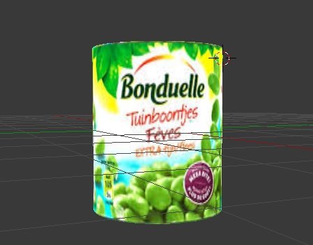 Tin can Free 3D Model