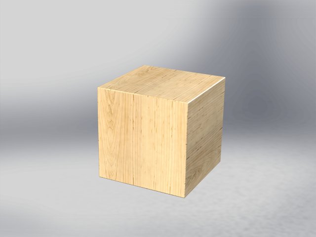 The Cube 3D Model