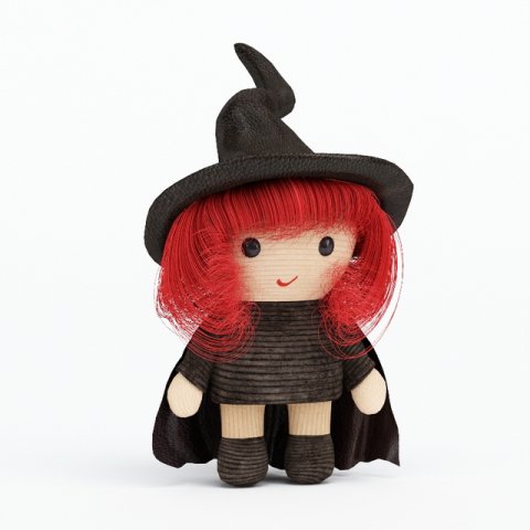 Little witch doll 3D Model
