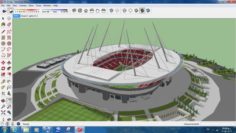 Sport 3d Stadium sketchup – 1 3D Model