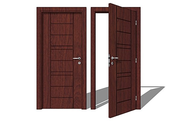 Interior Door 3D Model