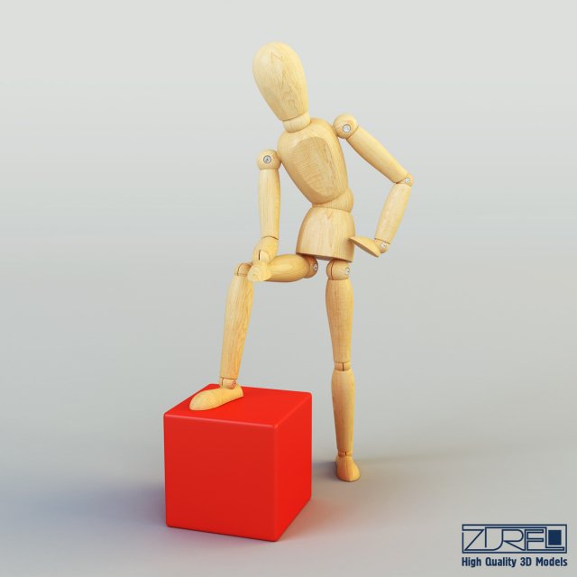 Human figure from IKEA 3D Model