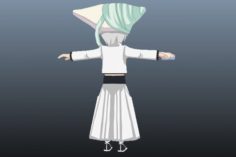 Di Roy Bleach 3D Anime Character 3D Model