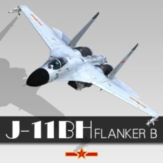 J-11BH 3D Model