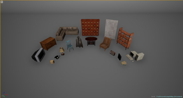 Host Old room 3D Model