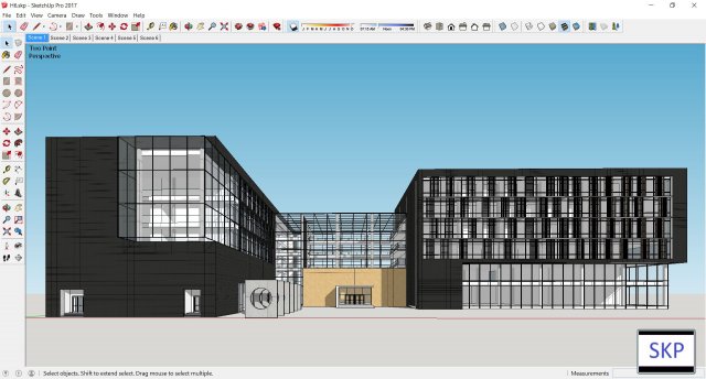 Sketchup office H6 3D Model