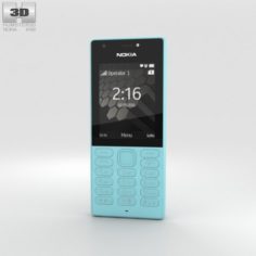 Nokia 216 Mint 3D Model