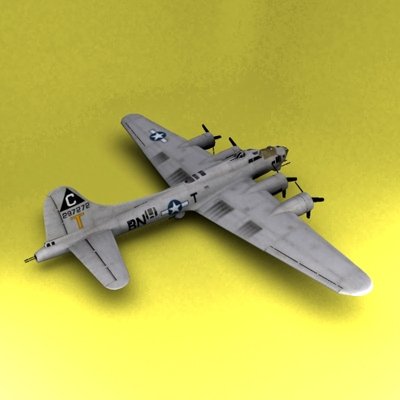 B-17 3D Model