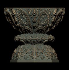 The Cup Thai Pattern 2 – 3D Print Model 3D Model