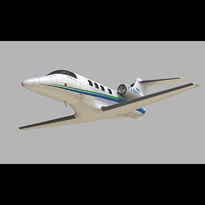 Embraer phenom 100 ABC TAXI AEREO 3D Model