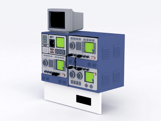 Oscilloscope Equipment 3D Model