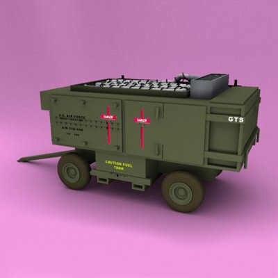 A-M32A-60A Generator Set 3D Model