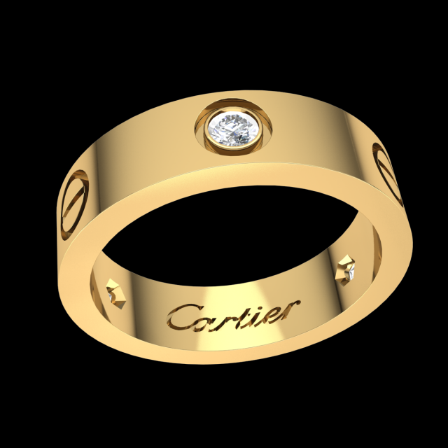 Ring Cartier 3D Model